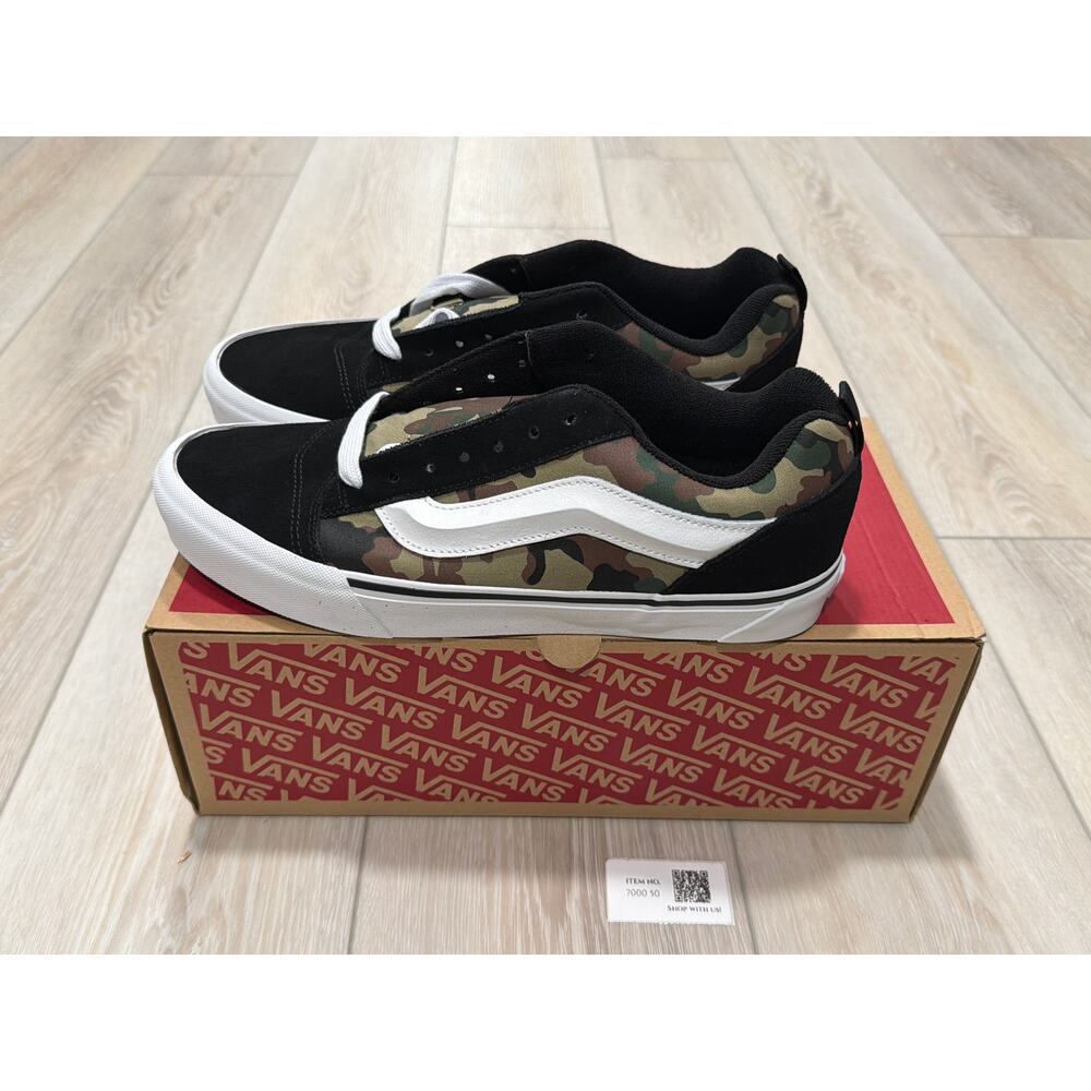 Vans Old Skool Black Camo Low Top Sneakers New Mens US  11.5